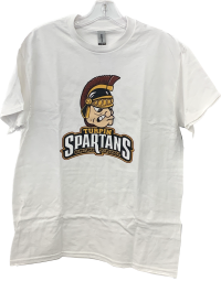 Turpin White Gildan 100% Cotton T